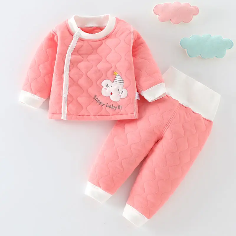 0-3 Years Old Baby Home Clothing Soft Comfortable Autumn Winter Two-Piece Set Warm Cardigan Pants Infant Boys Girls Pajamas
0-3 Years Old Baby Home Clothing Soft Comfortable Autumn Winter Two-Piece Set Warm Cardigan Pants Infant Boys Girls Pajamas