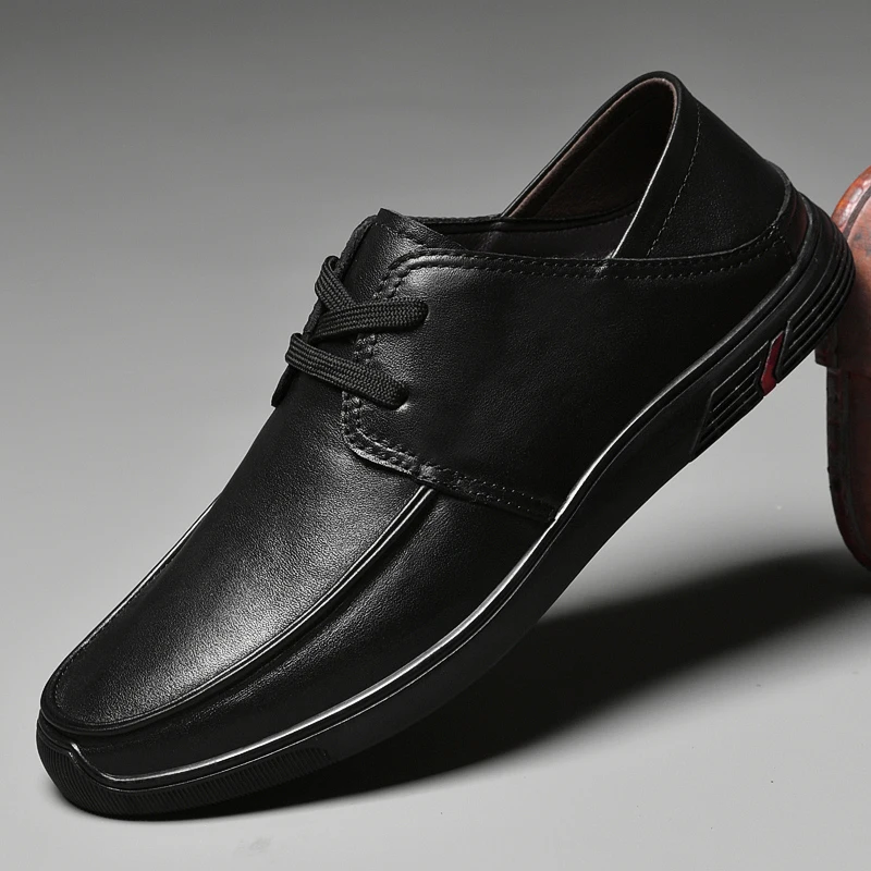 Men's Genuine Leather Shoes Black Classic Business Oxford Shoes Tassel Wedding Party Casual Shoes Elegant Men Formal Shoes 
Men's Genuine Leather Shoes Black Classic Business Oxford Shoes Tassel Wedding Party Casual Shoes Elegant Men Formal Shoes