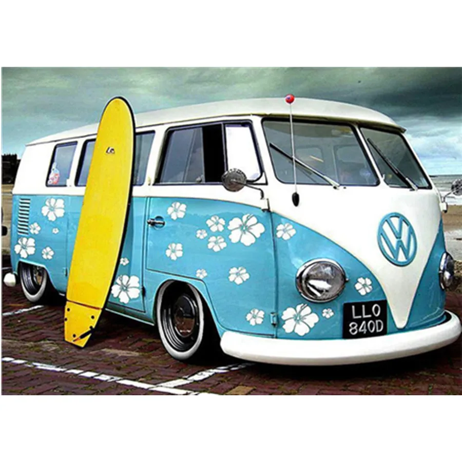 5D DIY Diamond Painting Ancient Bus Full Square Diamond Embroidery Car Diamond Mosaic Color Autos Home Decoration
5D DIY Diamond Painting Ancient Bus Full Square Diamond Embroidery Car Diamond Mosaic Color Autos Home Decoration