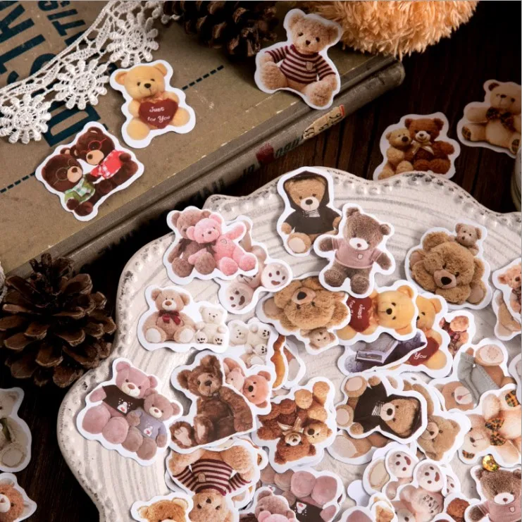2box Scrapbook Multifunctional Album Decoration DIY Handbook Diary Animal Cute Bear Children Gift Reward Adhesive Sticker
2box Scrapbook Multifunctional Album Decoration DIY Handbook Diary Animal Cute Bear Children Gift Reward Adhesive Sticker