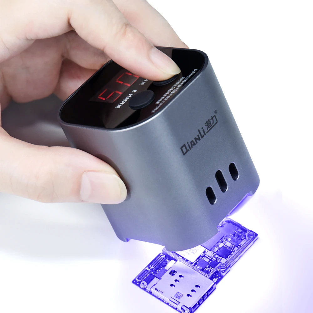 UV Smart Green Oil Curing Lamp Rechargeable Ultraviolet Fast Curing Lamp for Mobile Phone Motherboard UV Glue Curing Repair Lamp
UV Smart Green Oil Curing Lamp Rechargeable Ultraviolet Fast Curing Lamp for Mobile Phone Motherboard UV Glue Curing Repair Lamp