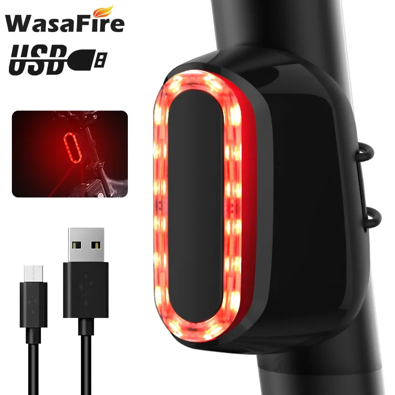 4 Modes Smart Bike Taillight Brake Detection Cycle Rear Light LED Safety Riding Taillamp USB Rechargeable MTB Bicycle Flashlight
4 Modes Smart Bike Taillight Brake Detection Cycle Rear Light LED Safety Riding Taillamp USB Rechargeable MTB Bicycle Flashlight