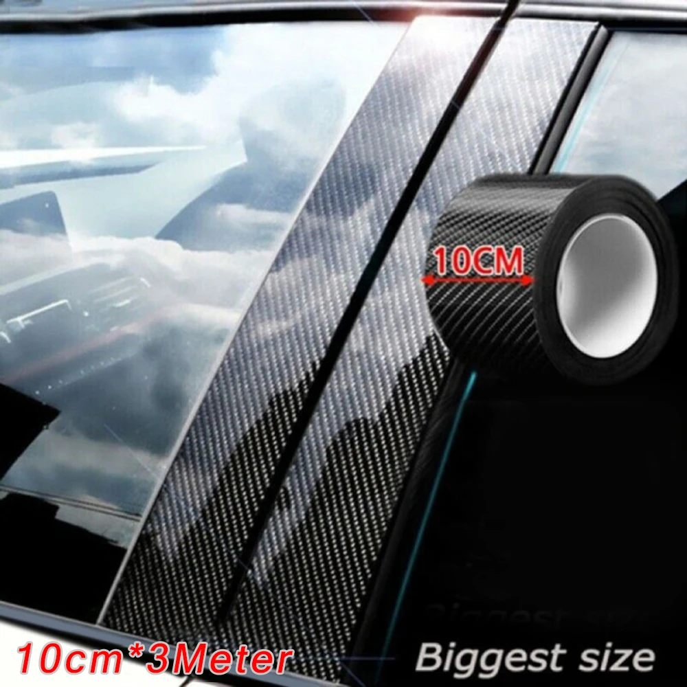 10*300CM Car Black 5D Carbon Fiber Stickers Waterproof Exterior Trim Cover For Car Door Body Sill Scuff Cover Anti Scratch Strip
10*300CM Car Black 5D Carbon Fiber Stickers Waterproof Exterior Trim Cover For Car Door Body Sill Scuff Cover Anti Scratch Strip