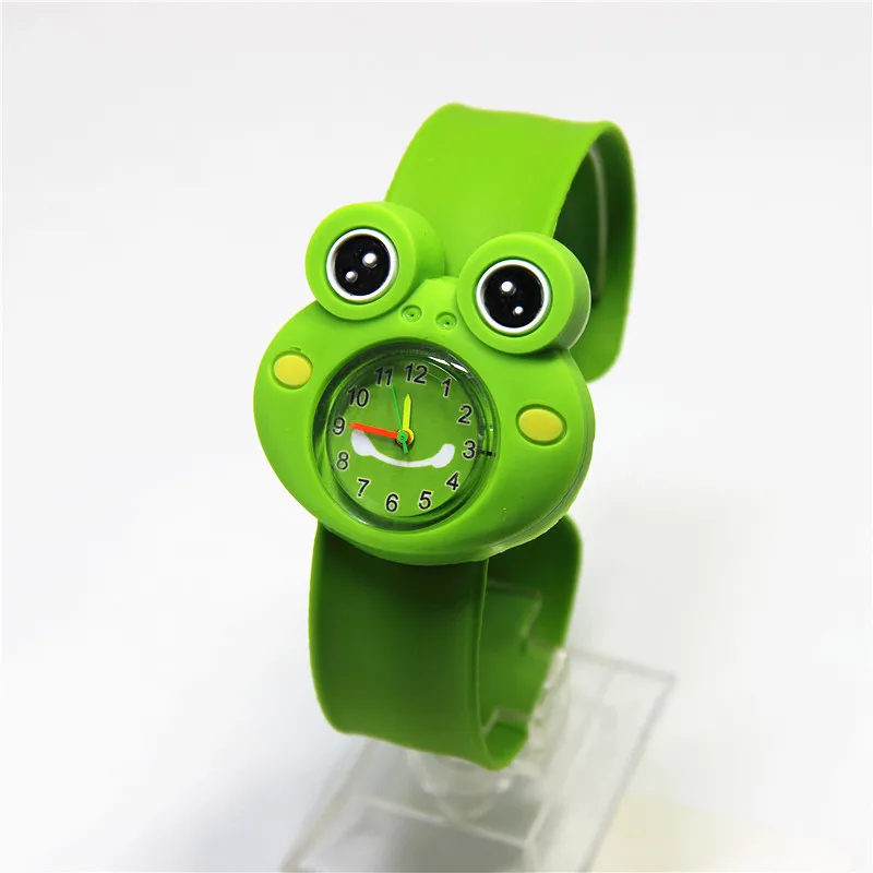 Digital Slap Watch Cute Frog Slap Watches Cute 3D Cartoon Animal for Boys Girls Gifts Kids Green Quartz Wrist Watches Clock
Digital Slap Watch Cute Frog Slap Watches Cute 3D Cartoon Animal for Boys Girls Gifts Kids Green Quartz Wrist Watches Clock