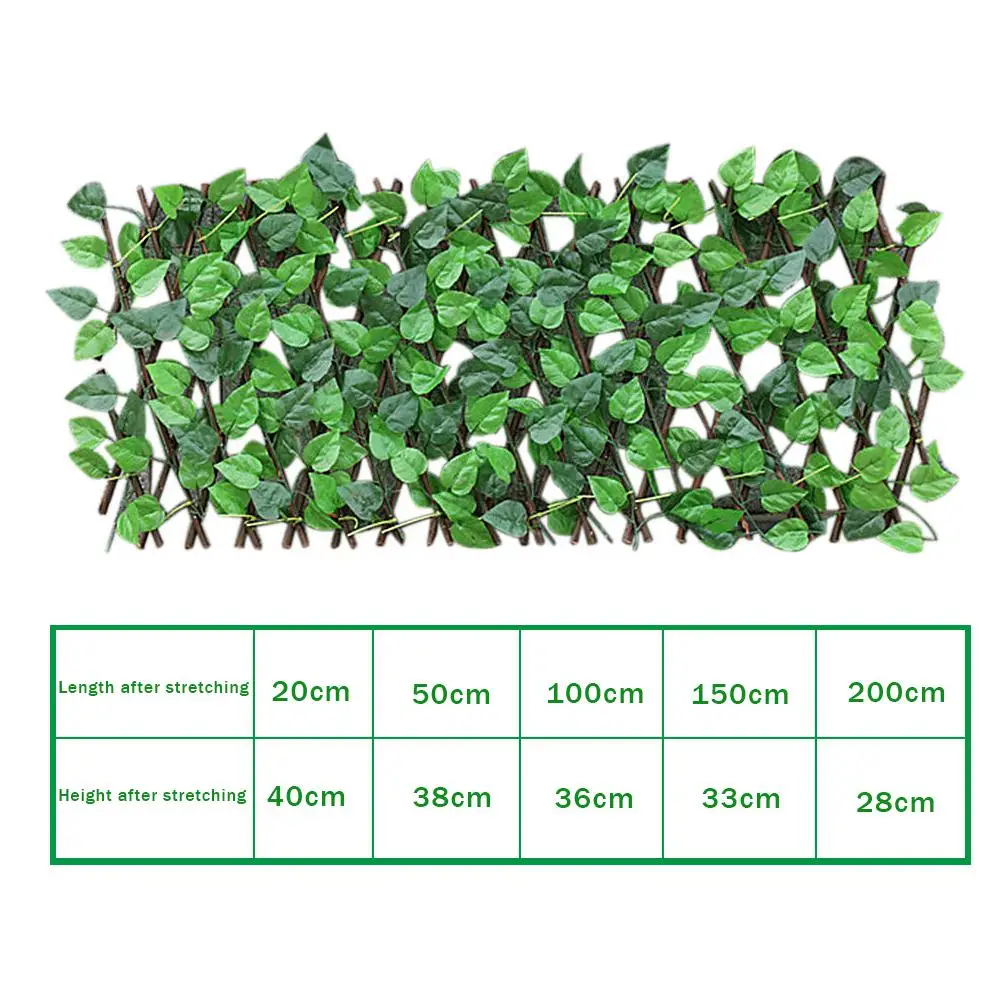 VIP Garden Fence Decoration Privacy Wood With Artificial Green Leaf Retractable Extension Fencing For Courtyard Home Decoration
VIP Garden Fence Decoration Privacy Wood With Artificial Green Leaf Retractable Extension Fencing For Courtyard Home Decoration