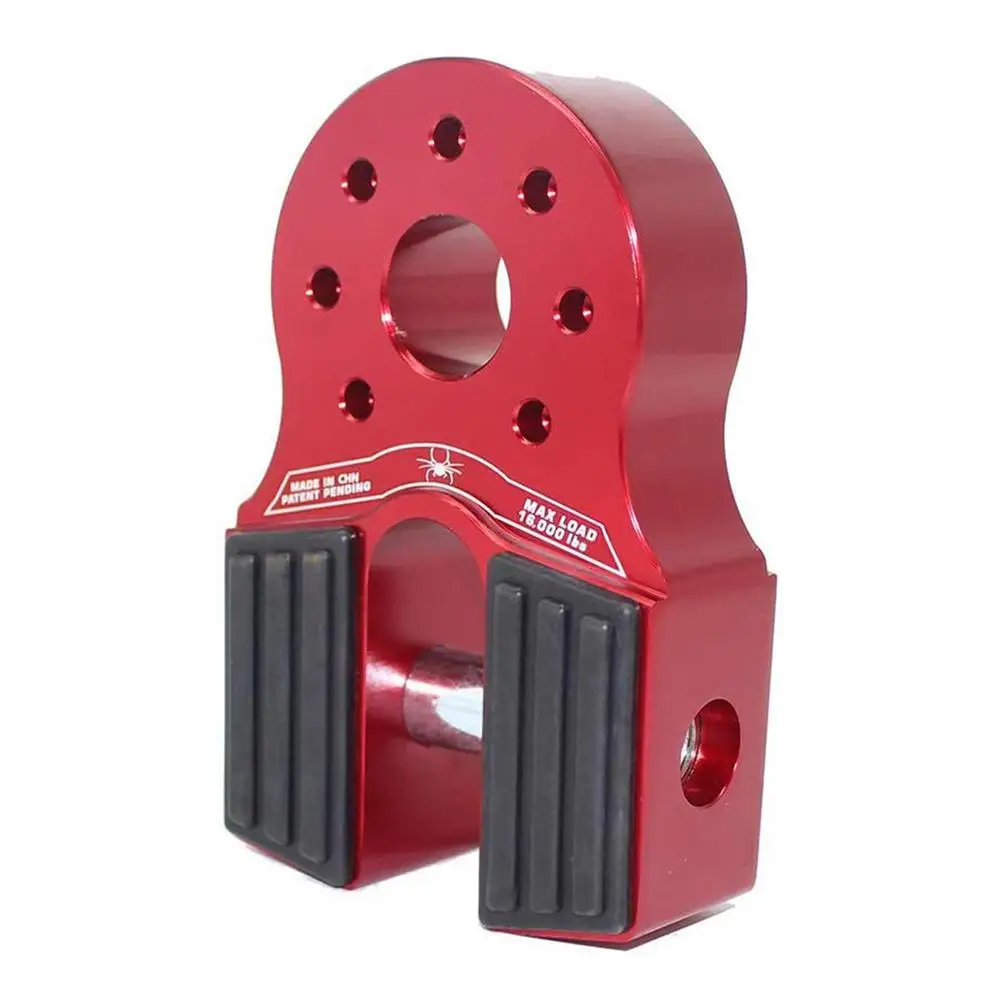 Winch Shackle Connector Powerful Winch Hook Mount For Field Sports Rubber Guard Flat Link Aluminum Shackle For Off-road Vehicl
Winch Shackle Connector Powerful Winch Hook Mount For Field Sports Rubber Guard Flat Link Aluminum Shackle For Off-road Vehicl