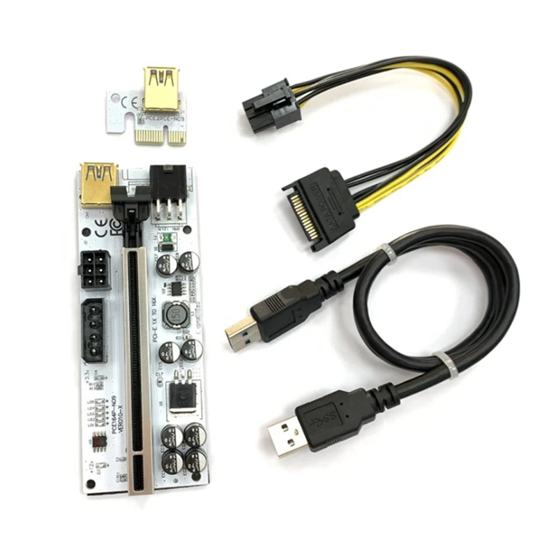 10 шт., Райзер USB 3,0 PCI-E, Райзер, экспресс-кабель Райзер для видеокарты X16, Райзер-карта PCI-E для майнинга
10 шт., Райзер USB 3,0 PCI-E, Райзер, экспресс-кабель Райзер для видеокарты X16, Райзер-карта PCI-E для майнинга