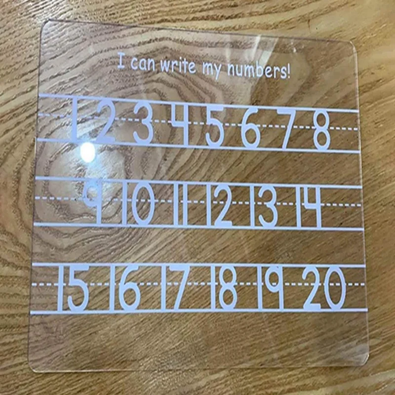 Transparent Acrylic Children's Practice Writing 26 English Letter Teaching Board Erase Board-Capital Letters Office Products
Transparent Acrylic Children's Practice Writing 26 English Letter Teaching Board Erase Board-Capital Letters Office Products