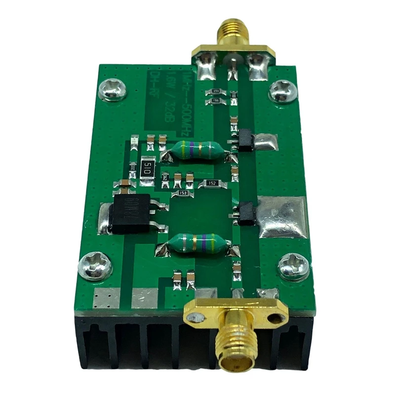 1MHz--500MHZ 1.5W Broadband Radio Frequency Power Amplifier Board HF FM VHF UHF FM Transmitter Amplifier
1MHz--500MHZ 1.5W Broadband Radio Frequency Power Amplifier Board HF FM VHF UHF FM Transmitter Amplifier