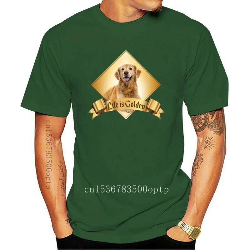 Funny Dog Life Is Golden Retriever Canine T Shirt Cool Crew Neck Personalized New Style Solid Color Tee Shirt Spring Shirt
Funny Dog Life Is Golden Retriever Canine T Shirt Cool Crew Neck Personalized New Style Solid Color Tee Shirt Spring Shirt