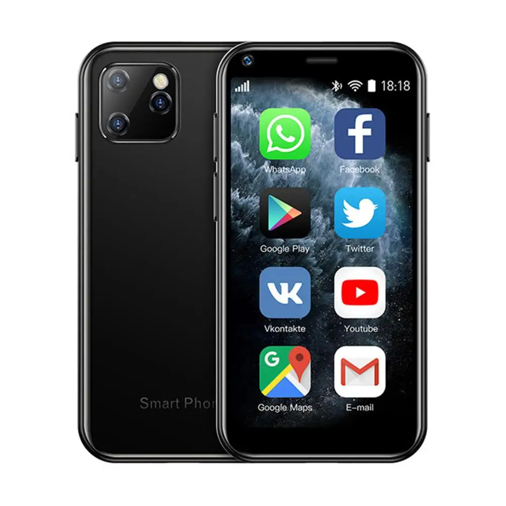 Super Mini SOYES XS11 смартфон с четырёхъядерным процессором MT6580A ОЗУ 1 ГБ ПЗУ 8 2 5 дюйма Android