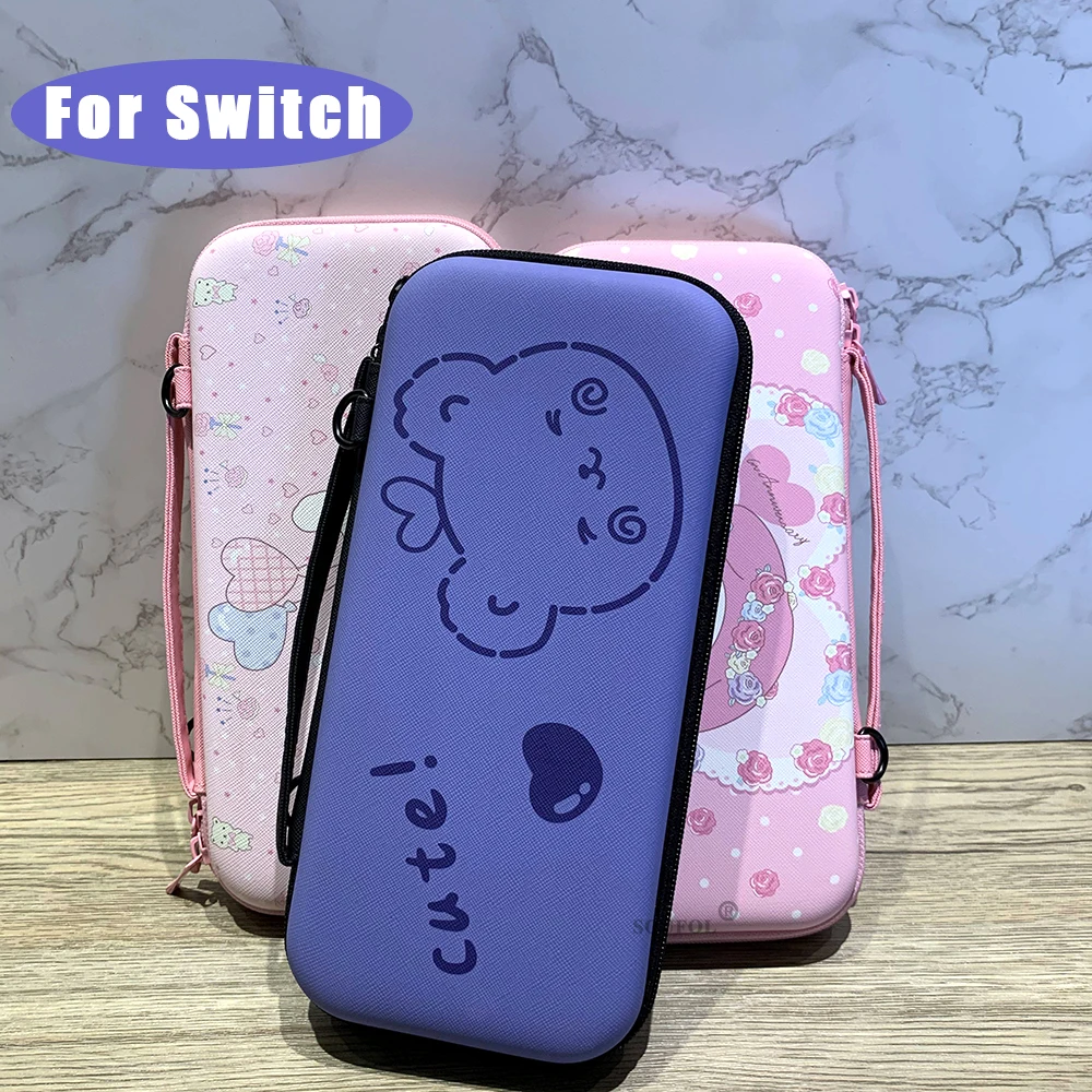 Dropshipping Portable Shoulder Strap Lanyard Travel Storage Bag For Nintendo Switch Game Console Box Cover Cute Protective Case
Dropshipping Portable Shoulder Strap Lanyard Travel Storage Bag For Nintendo Switch Game Console Box Cover Cute Protective Case