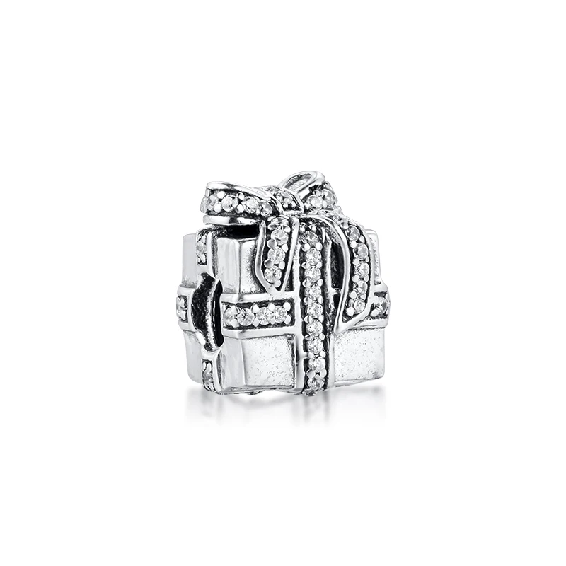 Fit Pandora Bracelet Original 925 Sterling Silver Sparkling Surprise Charms Clear CZ Beads Jewelry Making Kralen Bijoux Femme
Fit Pandora Bracelet Original 925 Sterling Silver Sparkling Surprise Charms Clear CZ Beads Jewelry Making Kralen Bijoux Femme