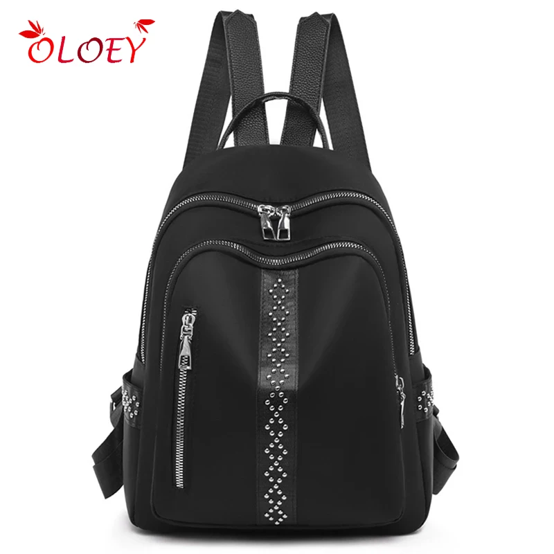 Fashion Casual Rivet Design Women Backpack Pretty Style Female Travel Backpack High Quality Durable Oxford School Backpack SAC
Fashion Casual Rivet Design Women Backpack Pretty Style Female Travel Backpack High Quality Durable Oxford School Backpack SAC