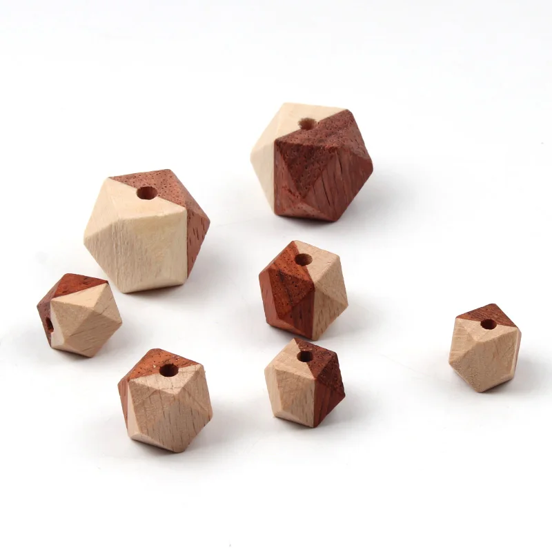 10pcs/lot 12 14 18 Two-color Octagon Wooden Beads Geometry Spacer Beads For Jewelry Making DIY Bracelet Necklace Accessories
10pcs/lot 12 14 18 Two-color Octagon Wooden Beads Geometry Spacer Beads For Jewelry Making DIY Bracelet Necklace Accessories