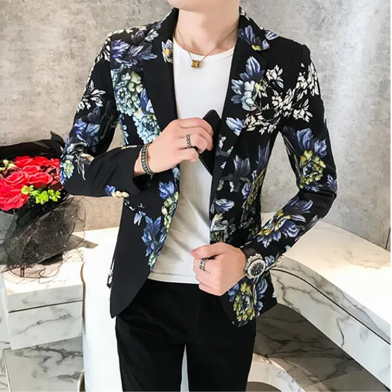 2021 Men personalized print suit fashion business slim banquet dress groom wedding dress stage costume Blazers printing Jackets
2021 Men personalized print suit fashion business slim banquet dress groom wedding dress stage costume Blazers printing Jackets