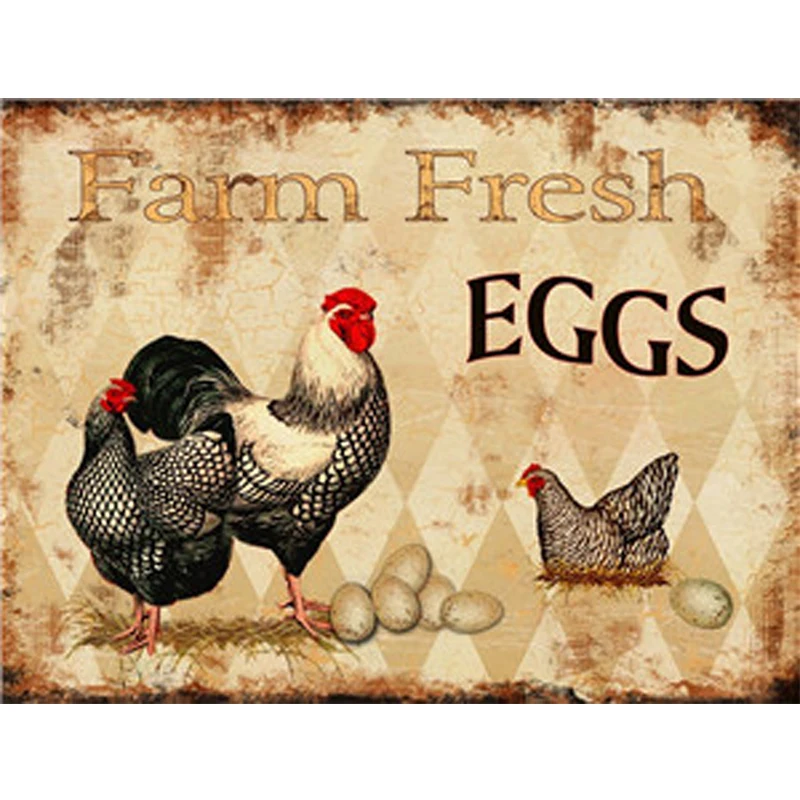 Chicken Plaque Sign Vintage Metal Tin Signs Wall Poster Decals Plate Painting Bar Club Pub Home Decor Wall 30*20cm
Chicken Plaque Sign Vintage Metal Tin Signs Wall Poster Decals Plate Painting Bar Club Pub Home Decor Wall 30*20cm
