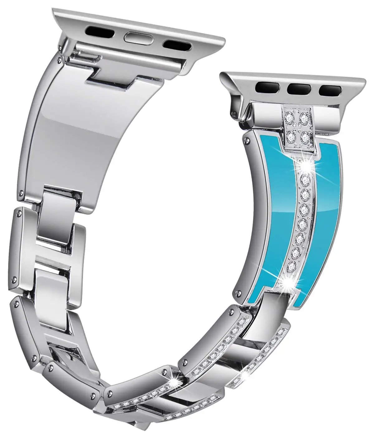 Resin With Metal Strap For Apple Watch 6 5 4 SE 44mm 40mm Woman Replacement Bracelet For Iwatch 3 2 38mm 42mm Luxury Metal Strap
Resin With Metal Strap For Apple Watch 6 5 4 SE 44mm 40mm Woman Replacement Bracelet For Iwatch 3 2 38mm 42mm Luxury Metal Strap