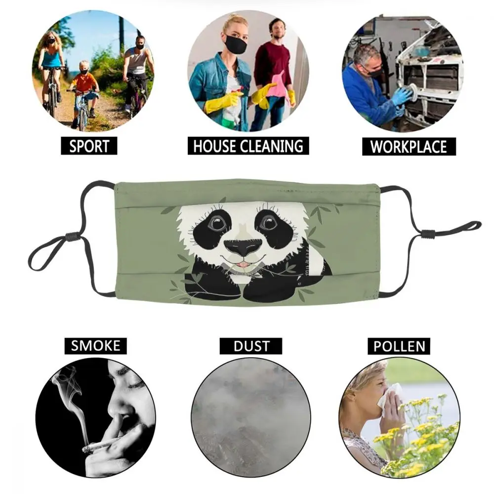 Panda Eating Bamboo Unisex Reusable Face Mask Bear Animal Anti Haze Anti Dust Protection Cover Respirator Mouth Muffle
Panda Eating Bamboo Unisex Reusable Face Mask Bear Animal Anti Haze Anti Dust Protection Cover Respirator Mouth Muffle