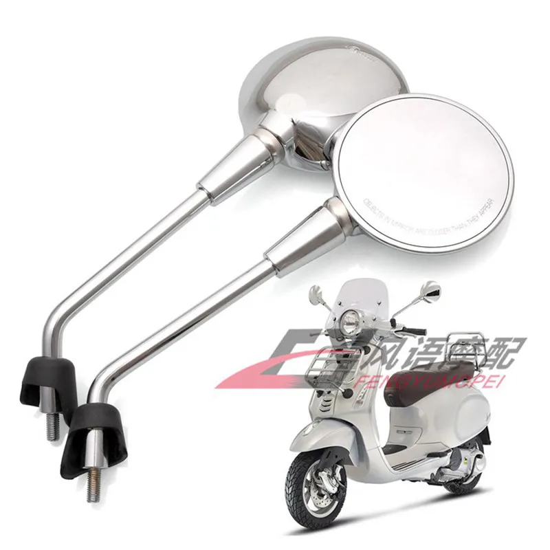 Серебряные боковые зеркала мотоцикла аксессуары для ремонта универсальные для Vespa Primavera 50 125 150 неразрушающая установка
Серебряные боковые зеркала мотоцикла аксессуары для ремонта универсальные для Vespa Primavera 50 125 150 неразрушающая установка
