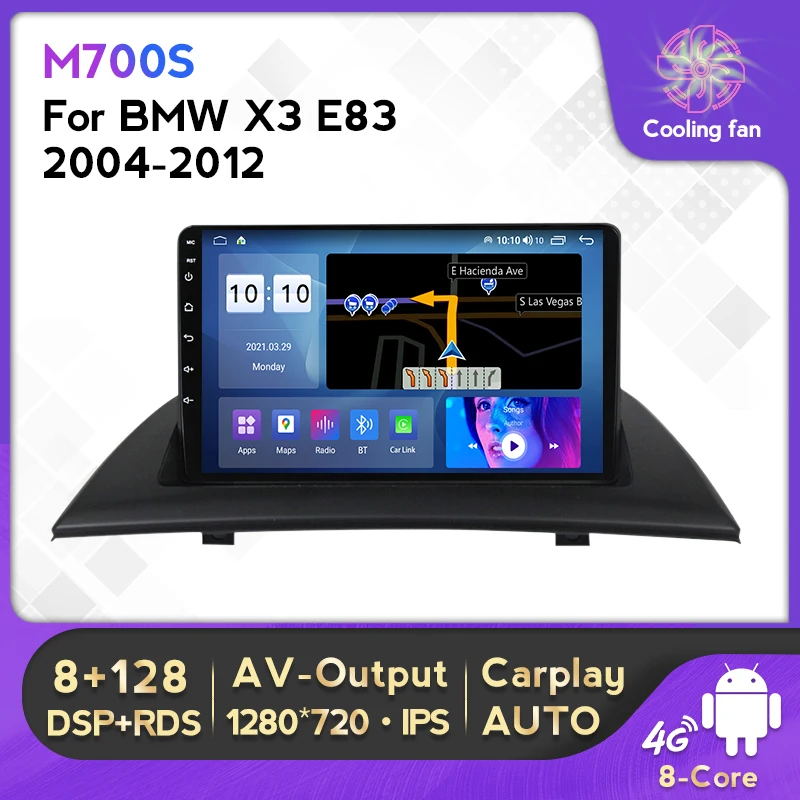 Android 11.0 car radio Video Player For BMW X3 E83 2004 2005 - 2012 2DIN auto audio navigation GPS car Multimedia no dvd palyer
Android 11.0 car radio Video Player For BMW X3 E83 2004 2005 - 2012 2DIN auto audio navigation GPS car Multimedia no dvd palyer