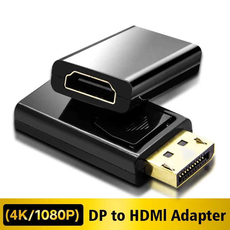 DP To HDMI-Compatible Max 4K/2160P Display Port DP Male To HDMI-Compatible Female Adapter High Quality For HDTV PC Projector
DP To HDMI-Compatible Max 4K/2160P Display Port DP Male To HDMI-Compatible Female Adapter High Quality For HDTV PC Projector