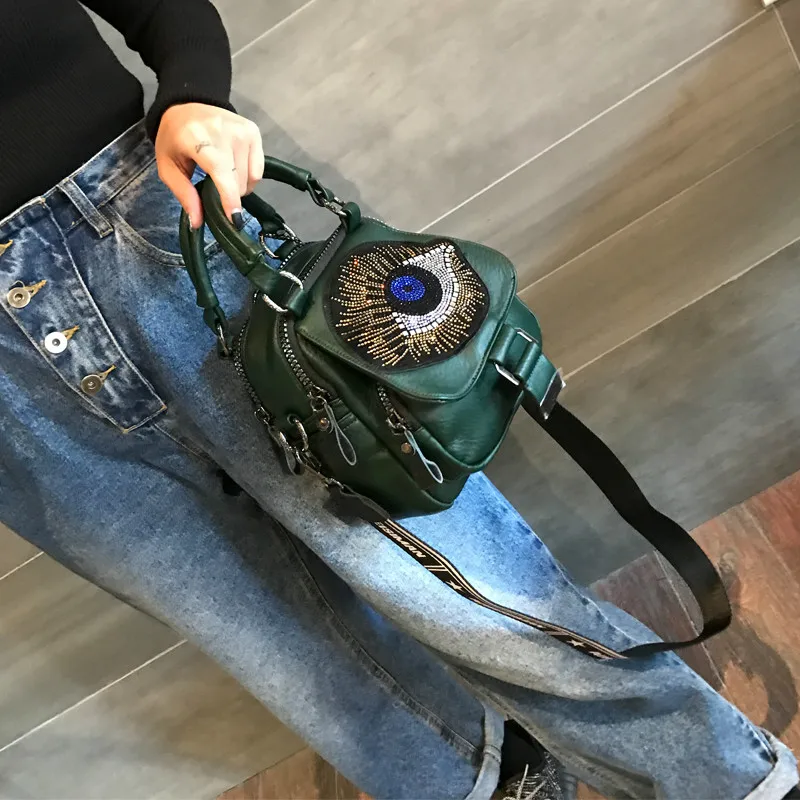Fashion Hot Rhinestone Small Bag Women's Trend Multifunctional Casual Small Backpack Wild Hit Color Travel Bag Mochila Feminina
Fashion Hot Rhinestone Small Bag Women's Trend Multifunctional Casual Small Backpack Wild Hit Color Travel Bag Mochila Feminina