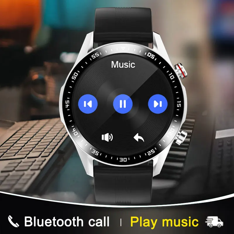 Men Bluetooth Music Call Smart Watch Dial Full Touch Screen Waterproof Smartwatch For Android Ios Fishing Fitness Tracker E1-2
Men Bluetooth Music Call Smart Watch Dial Full Touch Screen Waterproof Smartwatch For Android Ios Fishing Fitness Tracker E1-2