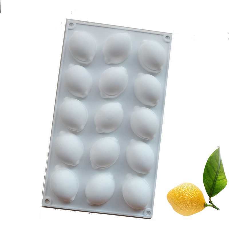 3D Lemon Shape Fruit Cake Mold Silicone Cake Mold Mousse Dessert Pastry Mould DIY Decorating Cake Baking Tools
3D Lemon Shape Fruit Cake Mold Silicone Cake Mold Mousse Dessert Pastry Mould DIY Decorating Cake Baking Tools