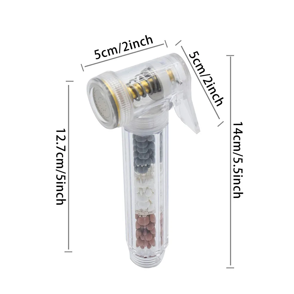 Ionic Filter Water Saving Bidet Parts Diaper Toilet Sprayer Head Handheld High Pressure Personal Hygiene Transparent Bathroom
Ionic Filter Water Saving Bidet Parts Diaper Toilet Sprayer Head Handheld High Pressure Personal Hygiene Transparent Bathroom