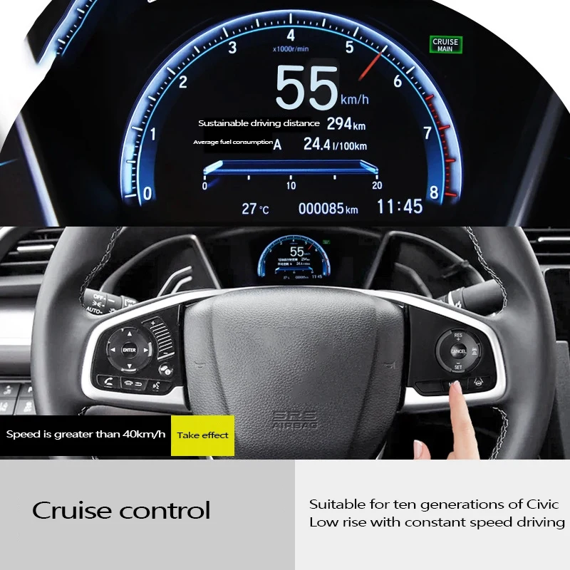 Кнопки круиз-контроля на руль автомобиля ПРАВАЯ Кнопка круиз-контроля для Honda Civic 10T 2016-2020
Кнопки круиз-контроля на руль автомобиля ПРАВАЯ Кнопка круиз-контроля для Honda Civic 10T 2016-2020