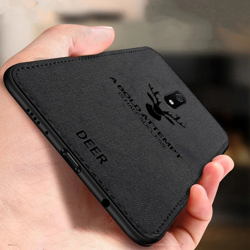 Чехол для телефона Redmi 8A 8 противоударный Мягкий тканевый чехол бампер Xiaomi A