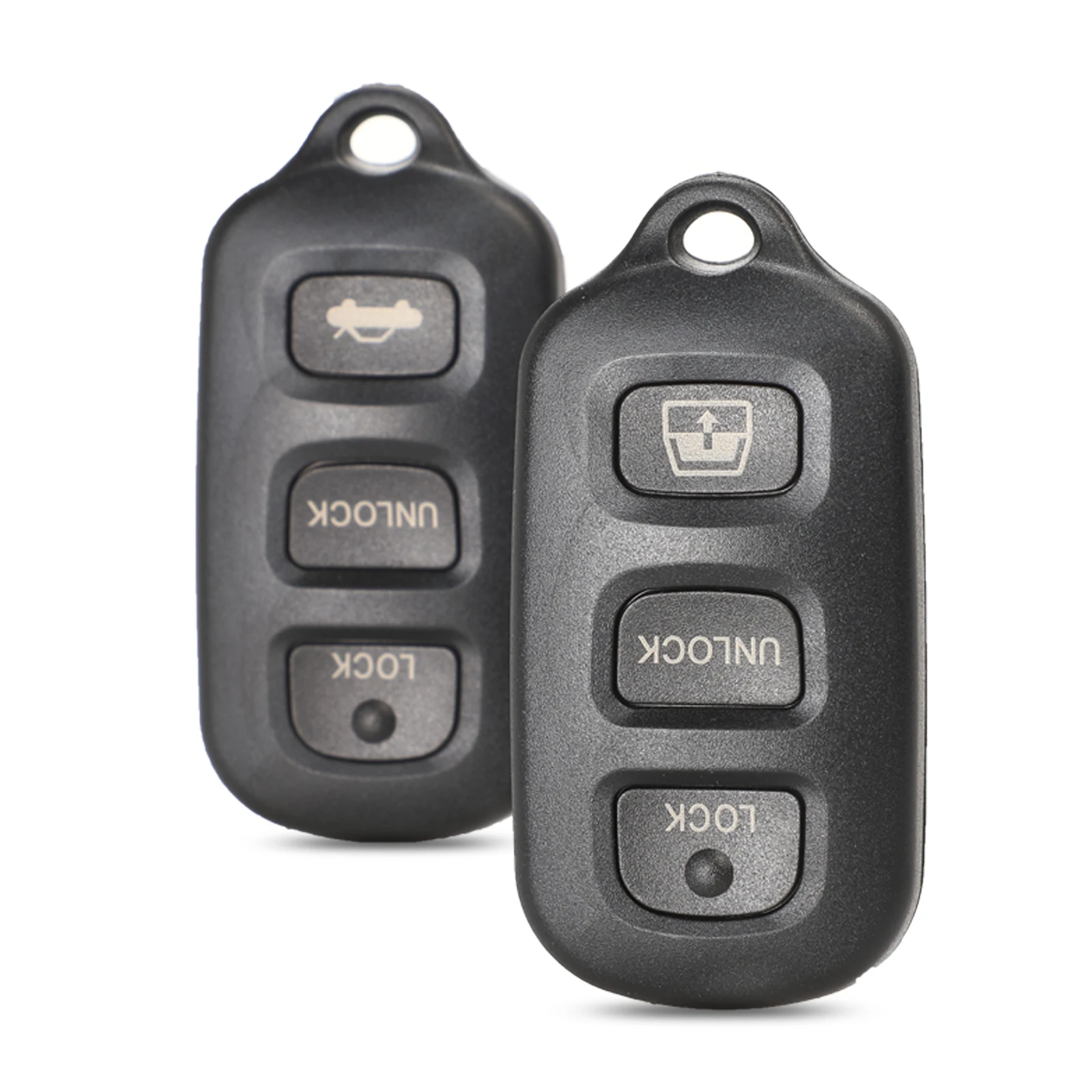 

jingyuqin 4 Buttons Replacement Remote Car Key Shell Case Fob For TOYOTA Sequoia 4Runner 2003-2008 Matrix Keyless