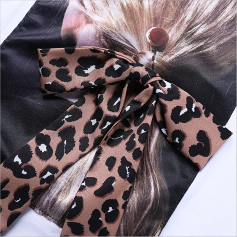 95% Cotton Leopard Bow T-shirt Female Summer Tops Kawaii Black Tee Shirt Femme White T shirt Short Sleeve Women Casual TShirt
95% Cotton Leopard Bow T-shirt Female Summer Tops Kawaii Black Tee Shirt Femme White T shirt Short Sleeve Women Casual TShirt