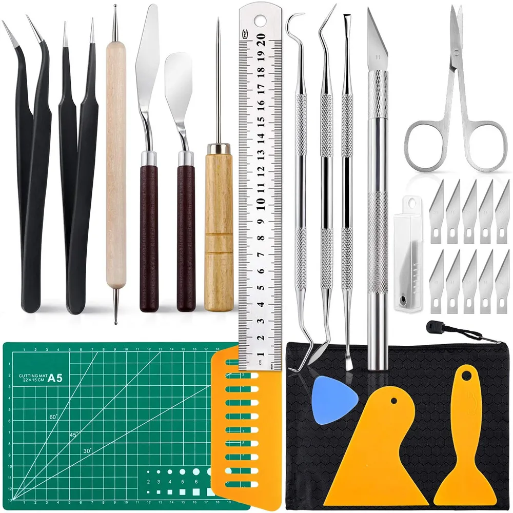28pcs Precision Craft Tools Set Vinyl Weeding Tools For Weeding Vinyl Silhouettes Cameos Diy Art Work Cutting Hobby Scrapbook
28pcs Precision Craft Tools Set Vinyl Weeding Tools For Weeding Vinyl Silhouettes Cameos Diy Art Work Cutting Hobby Scrapbook