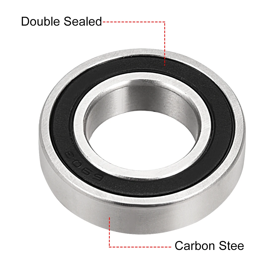 uxcell Deep Groove Ball Bearing, 6900-6909 Double Shield/Sealed, Carbon Steel Bearings 6903-2RS (10Qty)
uxcell Deep Groove Ball Bearing, 6900-6909 Double Shield/Sealed, Carbon Steel Bearings 6903-2RS (10Qty)