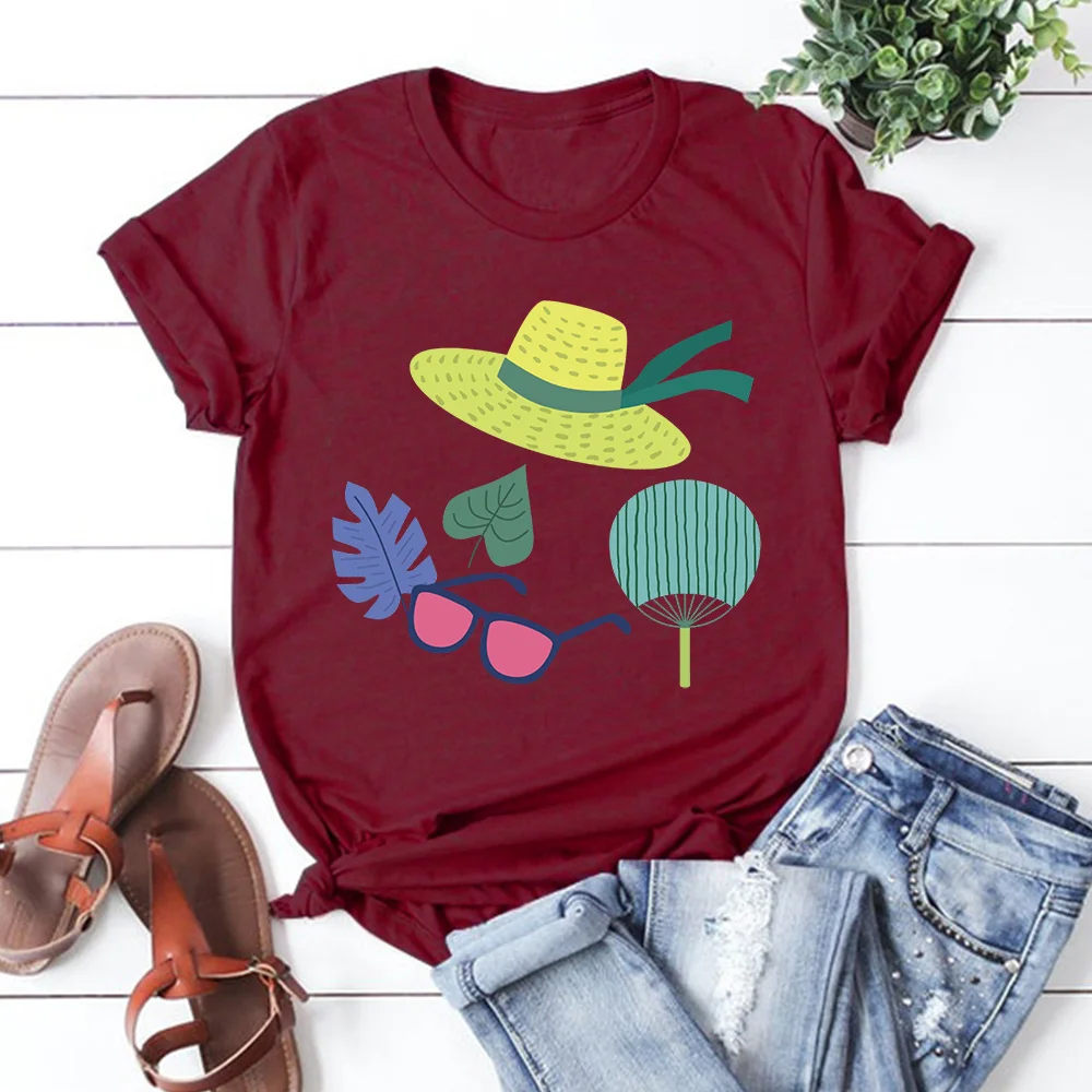 Summer Printing T Shirt Summer Women Short Sleeve Leisure Top Tee Casual Ladies Female T Shirts Woman Clothing TX10023
Summer Printing T Shirt Summer Women Short Sleeve Leisure Top Tee Casual Ladies Female T Shirts Woman Clothing TX10023