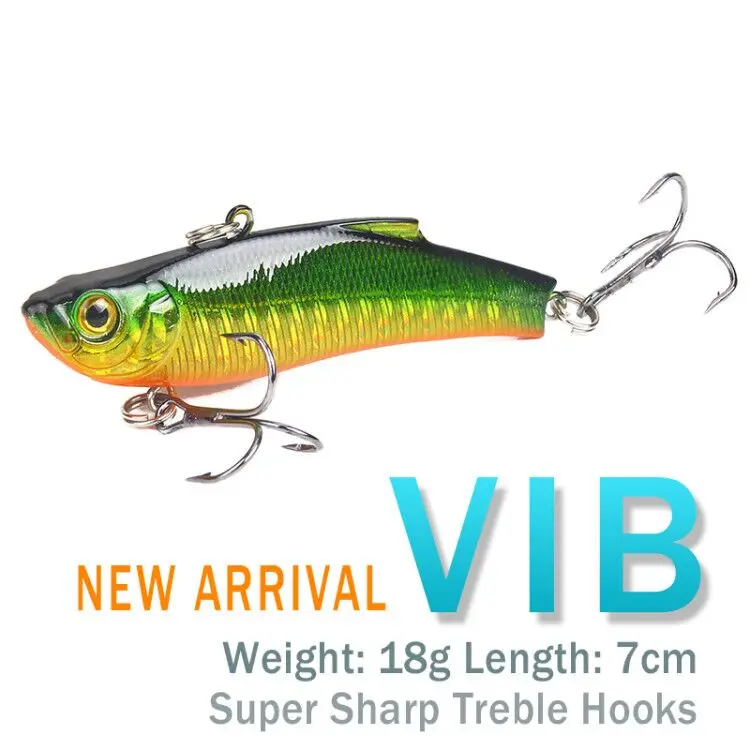 7cm/18g 7 Color Bionic Bait New Style VIB Bait All Water Lure Bait Fishing Lure Fishing Bait Accessories Tackles Spring
7cm/18g 7 Color Bionic Bait New Style VIB Bait All Water Lure Bait Fishing Lure Fishing Bait Accessories Tackles Spring