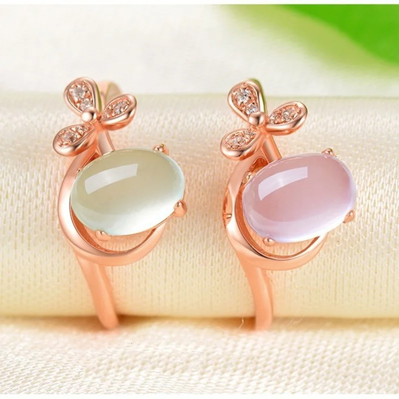 Natural Pink Chalcedony Hand-carved Water Drop Ring Fashion Boutique Jewelry Women's Ring Popular Gift opening adjustable
Natural Pink Chalcedony Hand-carved Water Drop Ring Fashion Boutique Jewelry Women's Ring Popular Gift opening adjustable