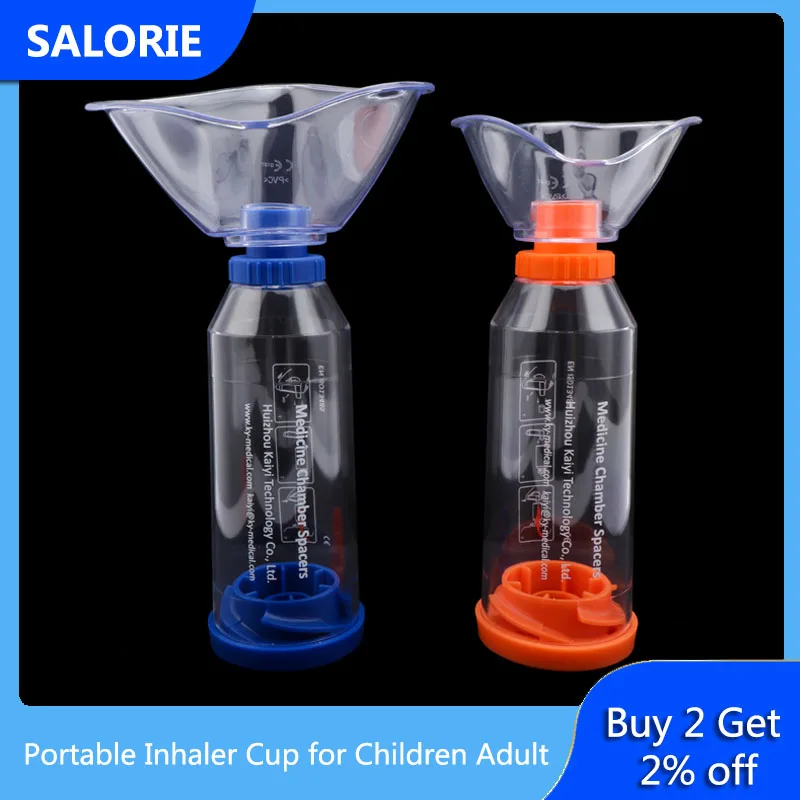 Portable Inhaler Cup Universal Nebulizer Humidifier Nebulizer Atomizer Asthma Spacer Chamber Children Adult Medical Equiptment
Portable Inhaler Cup Universal Nebulizer Humidifier Nebulizer Atomizer Asthma Spacer Chamber Children Adult Medical Equiptment