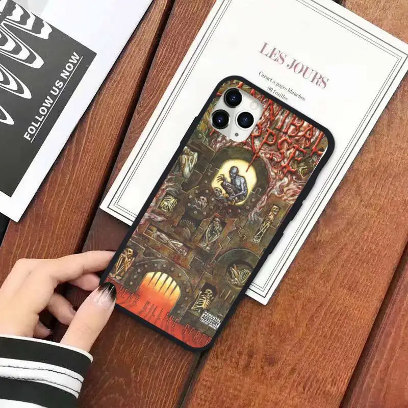Cannibal corpse album covers Phone Case for iPhone Samsung Xiaomi note A 6 7 8 9 11 12 20 Pro X XS Max XR Plus mobile bags
Cannibal corpse album covers Phone Case for iPhone Samsung Xiaomi note A 6 7 8 9 11 12 20 Pro X XS Max XR Plus mobile bags