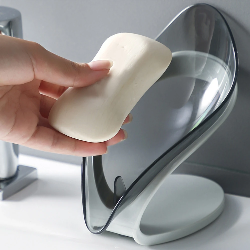 Creative Transparent Leaf-shaped Soap Dish Bathroom Toilet Free Punching Drain Soap Golder Leaf Soap Dish
Creative Transparent Leaf-shaped Soap Dish Bathroom Toilet Free Punching Drain Soap Golder Leaf Soap Dish