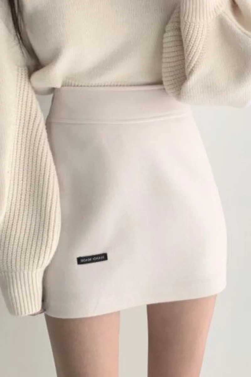 2021 New Korean Version Of Pure Color Wild High Waist Bag Hip Skirt A-line Skirt Woolen Short Skirt Tide
2021 New Korean Version Of Pure Color Wild High Waist Bag Hip Skirt A-line Skirt Woolen Short Skirt Tide