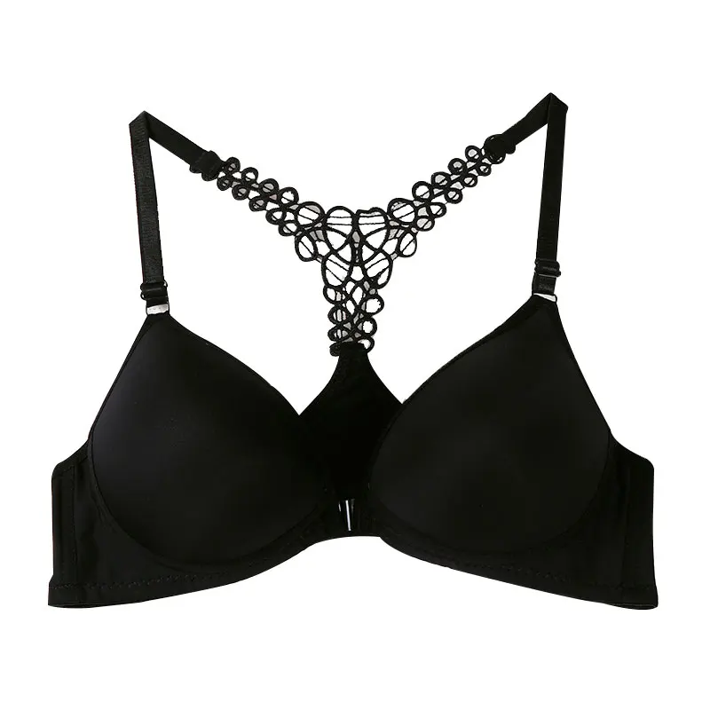 Lace Top Wireless Bra Push Up Seamless Bra Front Closure Lingerie for Women Underwear FS99
Lace Top Wireless Bra Push Up Seamless Bra Front Closure Lingerie for Women Underwear FS99
