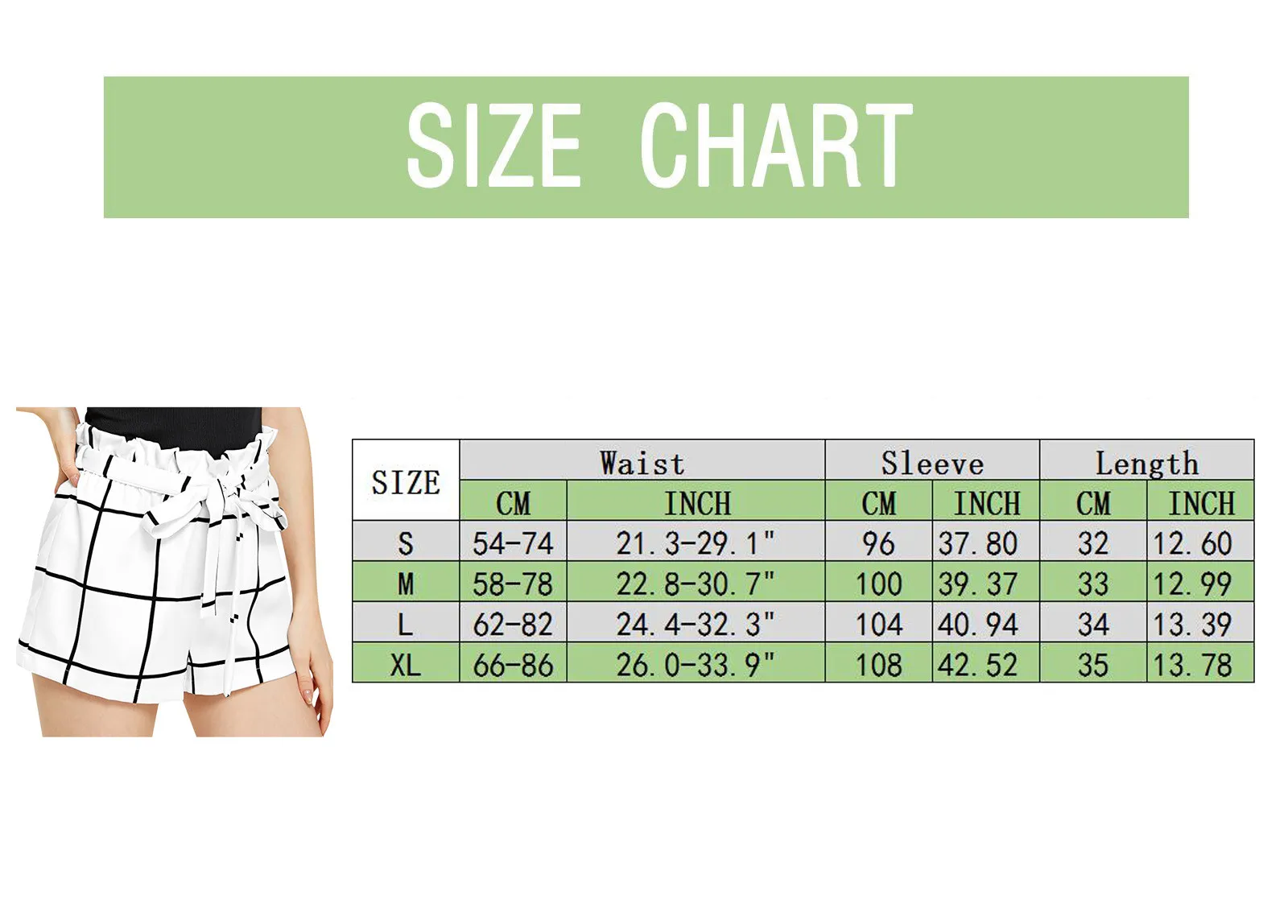 Plaid Striped Print Fashion High Waist Casual Summer Women Shorts Ruffled Beaded Vintage Loose Drawstring Kawaii Women Shorts 5
Plaid Striped Print Fashion High Waist Casual Summer Women Shorts Ruffled Beaded Vintage Loose Drawstring Kawaii Women Shorts 5