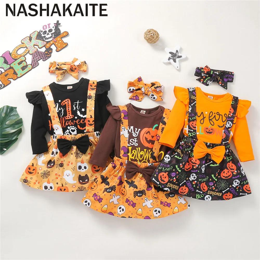 NASHAKAITE/Одежда для новорожденных девочек от 0 до 18 месяцев одежда для малышей с изображением тыквы одежда с принтом «Мой первый Хэллоуин», пла...
NASHAKAITE/Одежда для новорожденных девочек от 0 до 18 месяцев одежда для малышей с изображением тыквы одежда с принтом «Мой первый Хэллоуин», пла...