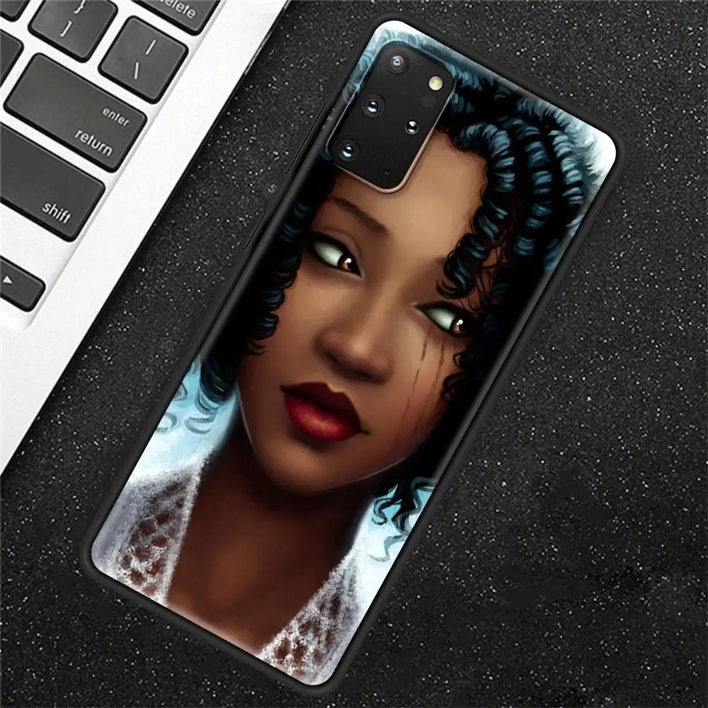 Black african girl Phone Case for Samsung Galaxy S10 S20 FE S20 Ultra 5G S8 S9 Plus S10 Lite S20+ S7 TPU Soft Shell Cover Capa
Black african girl Phone Case for Samsung Galaxy S10 S20 FE S20 Ultra 5G S8 S9 Plus S10 Lite S20+ S7 TPU Soft Shell Cover Capa