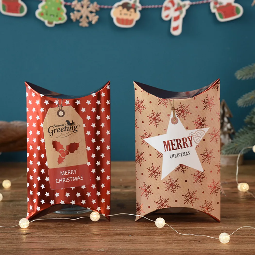 Christmas Candy Boxes Eve Gift Bag Cookies Packaging Small Paper Box Favour Santa Claus For Xmas Party Snack Supplies
Christmas Candy Boxes Eve Gift Bag Cookies Packaging Small Paper Box Favour Santa Claus For Xmas Party Snack Supplies
