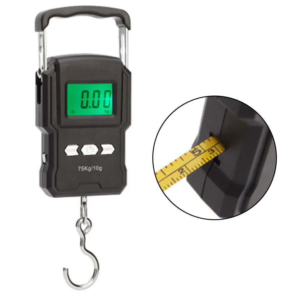 75kg High Capacity Hand Electronic Digital Scale Travel Portable Luggage Weighing Spring Ruler Upgrade Replacement
75kg High Capacity Hand Electronic Digital Scale Travel Portable Luggage Weighing Spring Ruler Upgrade Replacement