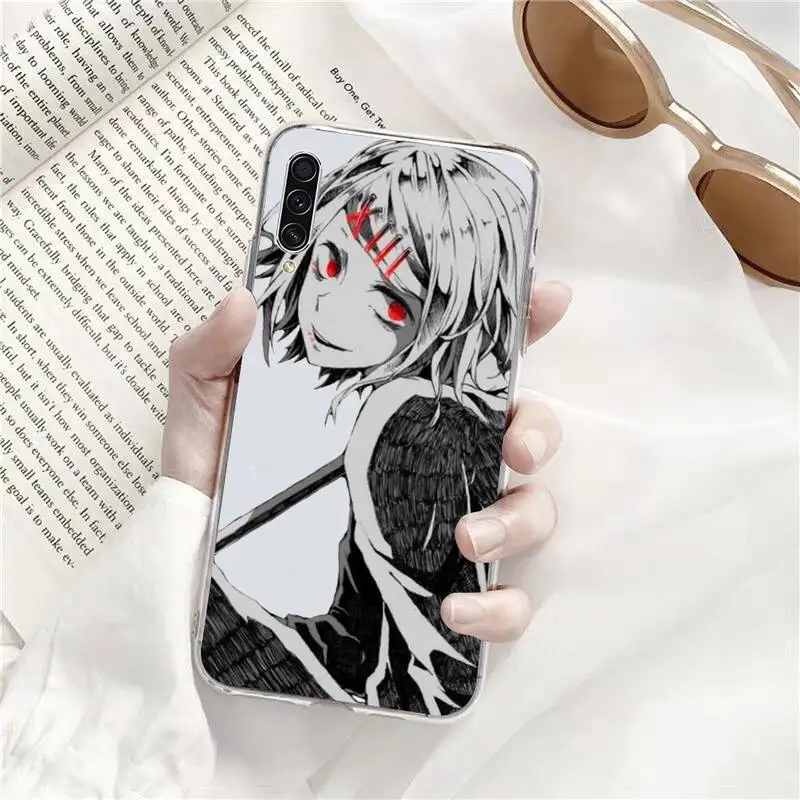 JUUZOU SUZUYA Tokyo Ghouls Phone Case Transparent for Samsung A71 S9 10 20 HUAWEI p30 40 honor 10i 8x xiaomi note 8 Pro 10t 11